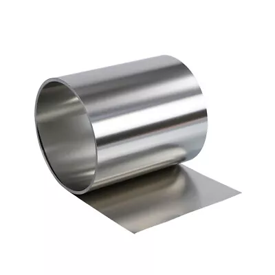 1M 304 Stainless Steel Band SUS304 Sheet Foil Plate Strip Thickness 0.01mm-1mm • £103.63