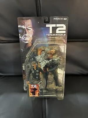 Vintage Mcfarlane Toys Movie Maniacs 4 T2 Terminator 2 T-1000 Action Figure • $28