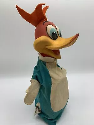 Vintage Mattel 1960's WOODY WOODPECKER Hand Puppet (Does Not Talk Well) • $16.50