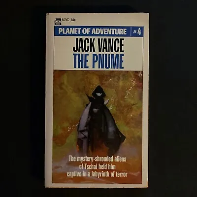 Jack Vance - Planet Of Adventure - The Pnume - Ace Books - 1970 Vintage Fantasy • £8