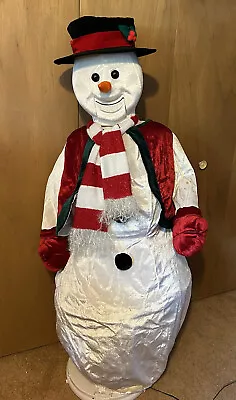 GEMMY HOLIDAY Animated Snowman 5' Ft Tall Singing/ Dancing/ Karaoke • $249.99