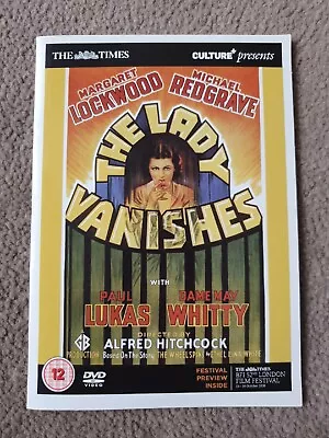 Alfred Hitchcock's The Lady Vanishes-The Times Promo DVD-VGC- Margaret Lockwood • £1.99