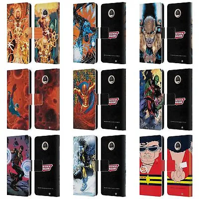 Justice League Dc Comics Other Members Comic Art Leather Book Case For Motorola • $23.95