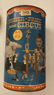 Vintage Fisher Price #902 Junior Circus Near Complete W/ All Figures • $49.99