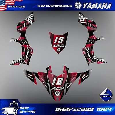 Yamaha YFZ 450R Graphics Kit 2009 2010 2011 2012 2013 Decals Stickers Atv Utv • $266.61