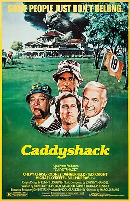 $13.99 • Buy Caddyshack Movie Poster (a)  - 11 X 17 - Chevy Chase, Bill Murray