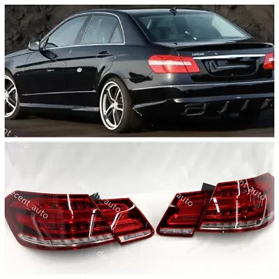 W212 Facelift Tail Lights Lamp 4pcs For Mercedes Benz E Class E300 Old To New • $447.11