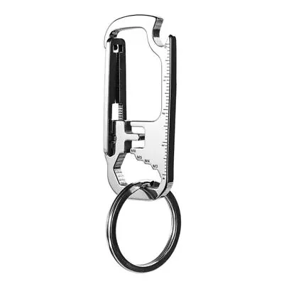 Men Women New Stainless Steel Multi Function Key Chain Clip Hook Buckle Key Ring • $4.74