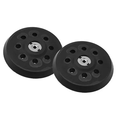 Easy To Replace 2pcs 125mm Support Plate Sanding Pad For Metabo Sanders • £23.10