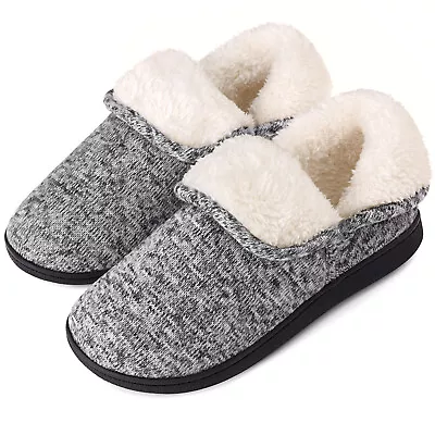 VONMAY Womens Comfy Boots Slippers Memory Foam Ankle-High House Shoes Outdoor • $20.15