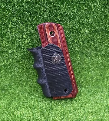 Pachmayr American Legend Grips For Colt 1911 Rosewood Burgundy - 00423 • $37.13