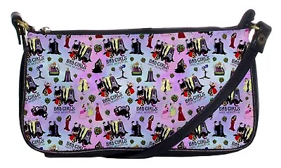 DISNEY VILLAINS Evening Clutch Handbag Bag Bad Girls Have More Fun Maleficent • $23.32