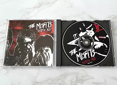 Misfits Static Age CD ORIGINAL 1997 CAROL 7520-2 Glenn Danzig Samhain RARE! OOP • $19.99