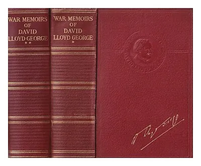 LLOYD GEORGE DAVID (1863-1945) War Memoirs Of David Lloyd George. Complete In 2 • £152.95