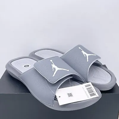 NEW Nike Air Jordan Hydro 6 Retro Cool Grey Slides 881473-004 Mens Size 10 • $39
