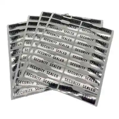 Security Tamper Proof Sticker Seal Label - Glossy Void Warranty Protection • £1.75