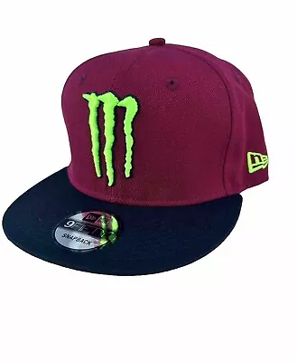 Monster Energy New Era 9Fifty Athlete Snapback Hat Super Cross Motocross Hat NWT • $44