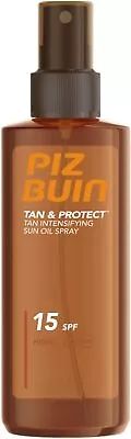 Piz Buin Tan And Protect Tan Accelerating Oil Spray SPF 15 150 Ml (Pack Of 1) • £12.57