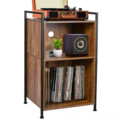 3-Tier Vinyl Record Player Stand Storage Cabinet Turntable Stand 180LPs -80LB • $90.98