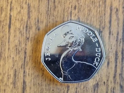 £11.50 • Buy 2016 BU 50p Fifty Pence Coin - Jemima Puddleduck