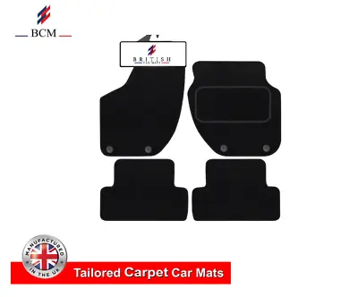 Fits Volvo V40 2012-Onwards Fully Tailored Carpet Car Floor Mats Black 4pc • $22.37