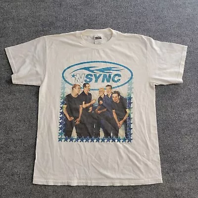 Vintage Nsync 1999 Concert Tour Boy Band Justin Timberlake T-Shirt Size Large • $65