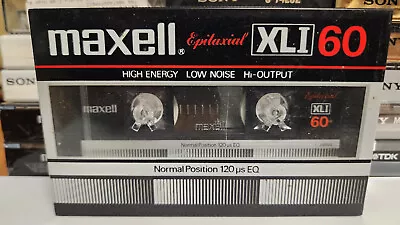 MAXELL XLI 60 Type I Epitaxial Blank Audio Cassette Tape - Made In Japan - New • $39.99