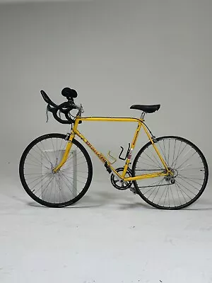 Rare Yellow Vintage Edoardo Bianchi Mac Touring Road Bike • $1500