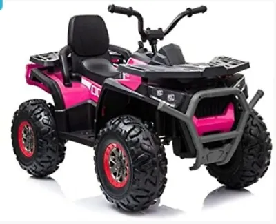 Brand New Ride On Childs Quad Bike 12v With Parental Remote Control - Pink￼ • £80