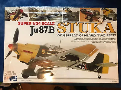 Rare! Vintage MPC 1/24 Scale Ju87B Stuka German Fighter Airplane Model Kit. New • $125