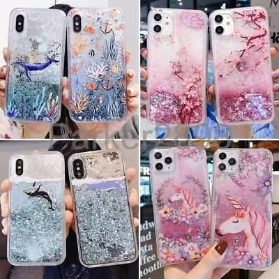 $14.29 • Buy Glitter Case For Samsung Galaxy S23 S22 S21 S20 S10 Ultra Plus FE Quicksand TPU