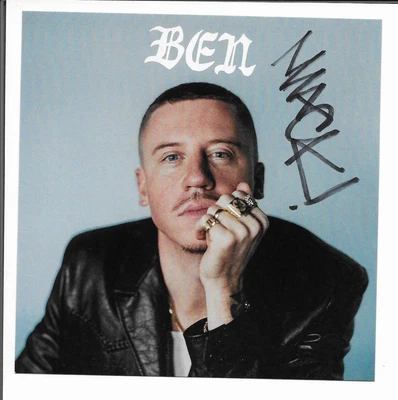 $49.99 • Buy *autographed* Macklemore - Ben Cd + Signed Art Card