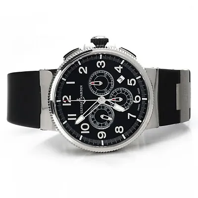 Ulysse Nardin Marine Chronograph Wristwatch 1503-150-3/62 • $5460