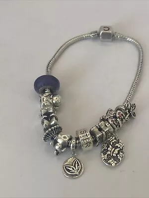 Sterling Silver Chamilia Charm Bracelet  • £45