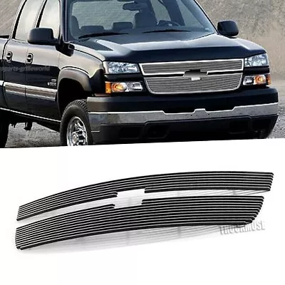 Fits 2005-2006 Chevy Silverado 1500/2500HD/3500/07 Classic Upper Billet Grille  • $73.12