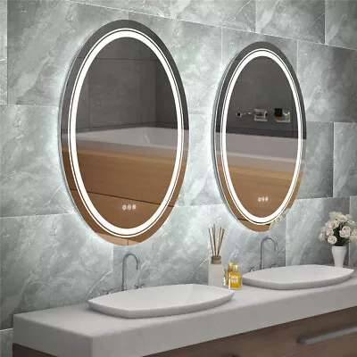 Wisfor Super Brightnedd Led Illuminated Bathroom Mirror Anti-Fog Dimmable Mirror • $109.90