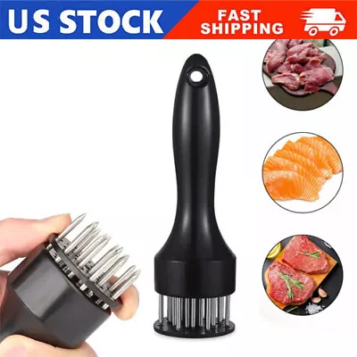 Professional Meat Tenderizer With Stainless Steel Needle Prongs Kitchen Tool US • $5.98