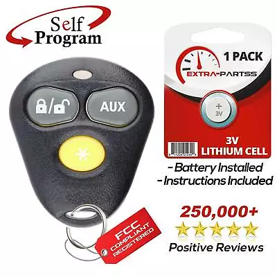 New Replacement Dei Viper 3 Btn Yellow Keyless Remote Key Fob For EZSDEI474V • $17.95