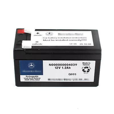 Rechargeable Lead Acid Battery For Mercedes-Benz N000000004039 12V 1.2Ah • $59.09