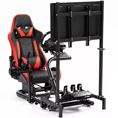 Hottoby Racing Wheel Cockpit Stand Or Seat Fits Thrustmaster Logitech G29 G923 • $149.99