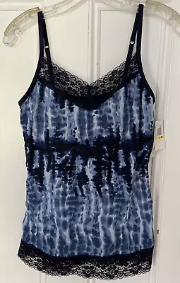 NWT Currants Tank Top Tech Navy Combo Size Medium • £9.64