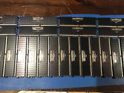 Corsair Vengeance LPX 32GB PC4-25600 (DDR4-3200) Memory NEVER USED LOOSE STICKS • $40