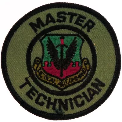 Eagle Emblems Patch-USAF Tactical Air Command (Subdued) Master Technician (3 ) • $9.77