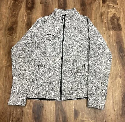 Mammut Neierprum Fleece Jacket Gray Zip Up  Outdoors Sweatshirt Men’s X Large XL • $49.99