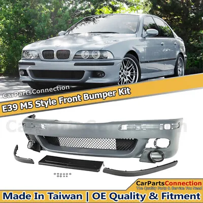 M5 Style Front Bumper Cover For BMW 5 Series E39 97-03 Conversion Kit Assembly • $309