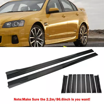 For Holden Commodore VE Series 2 SS SS-V SV6 86  Side Skirts Extension Splitter • $43.95