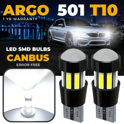 Fits Ford Grand C-Max Led Projector Xenon White 2010-2019 Led Side Light Bulbs • £5.89