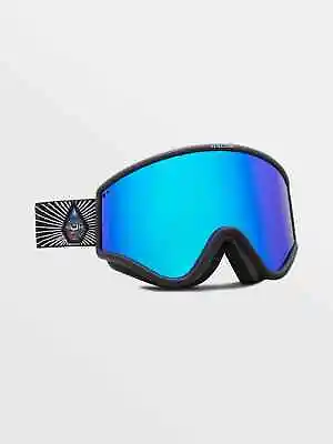 Jamie Lynn Snowboard Goggles Volcom Lib Tech Blue Chrome Dragon Eye T Rice • $125