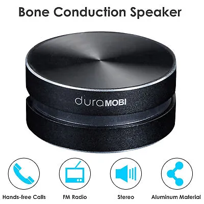 Mini Wireless Bone Conduction BT5.0 Speaker Vibration Stereo Audio Digital Y8B8 • $25.99