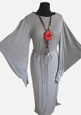 Ted Baker Bluebela Maxi Long Grey Dress Size 3 Fits 12/14 • £65